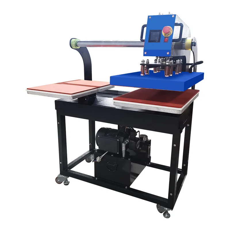 XY-043oil 40x60 Up-Slided Hydraulic Double-Stations Heat Press Machine