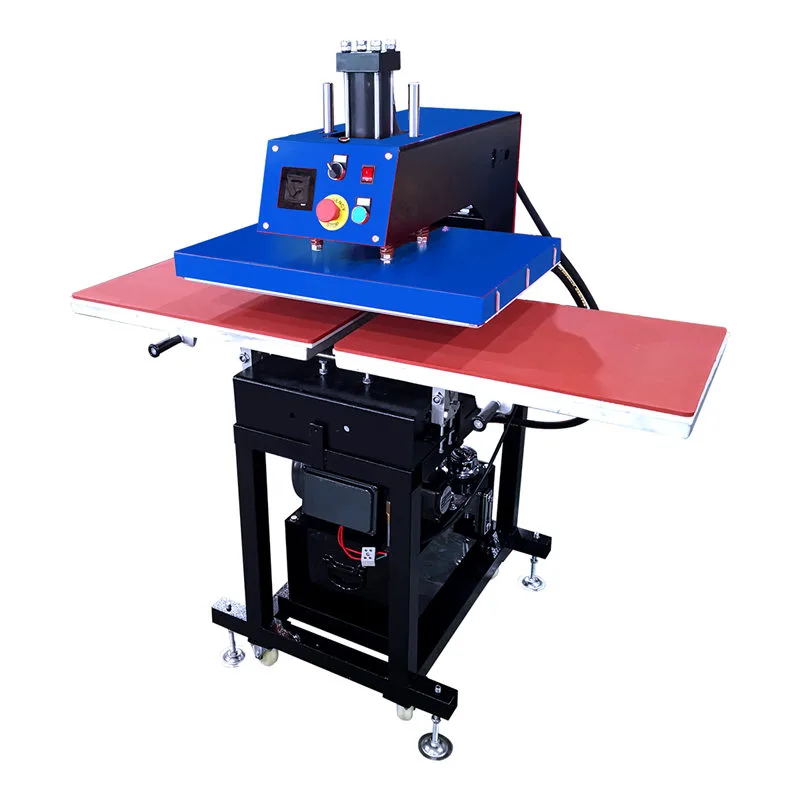 XY-041oil 60x80 Pneumatic Double-Station Heat Press Machine